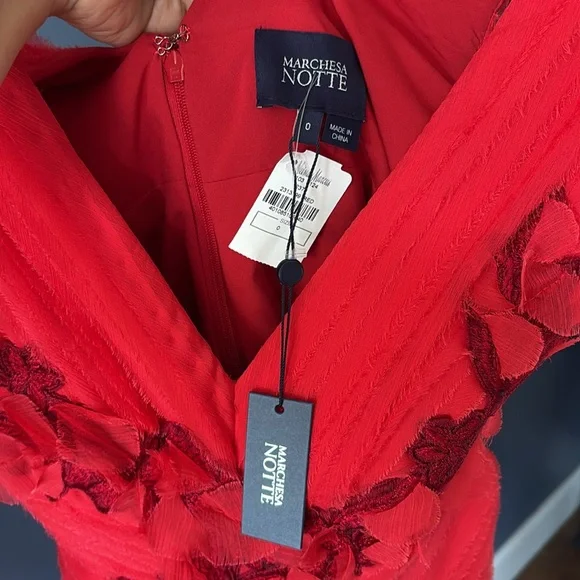 Marchesa Notte Cocktail Dress
